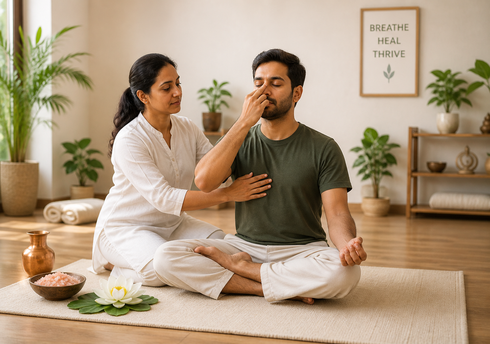 Therapeutic Yoga & Pranayama Sessions