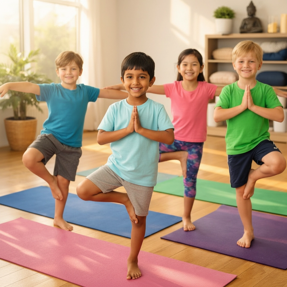 Children's Yoga for optimal physical, mental and spiritual development